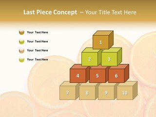 Sliced Orange PowerPoint Template