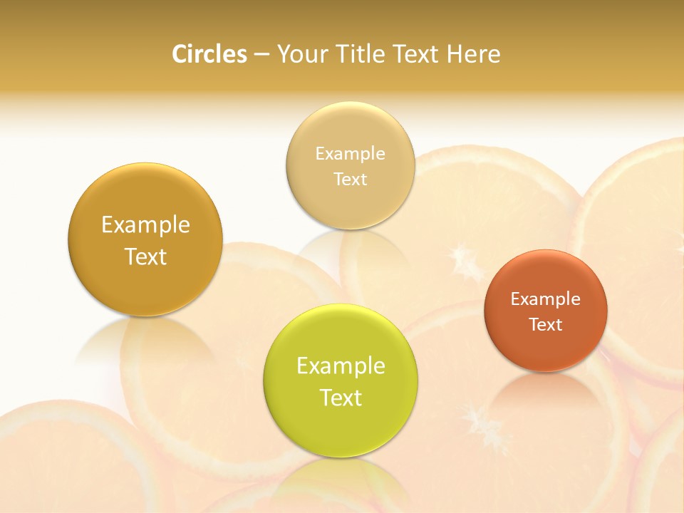 Sliced Orange PowerPoint Template