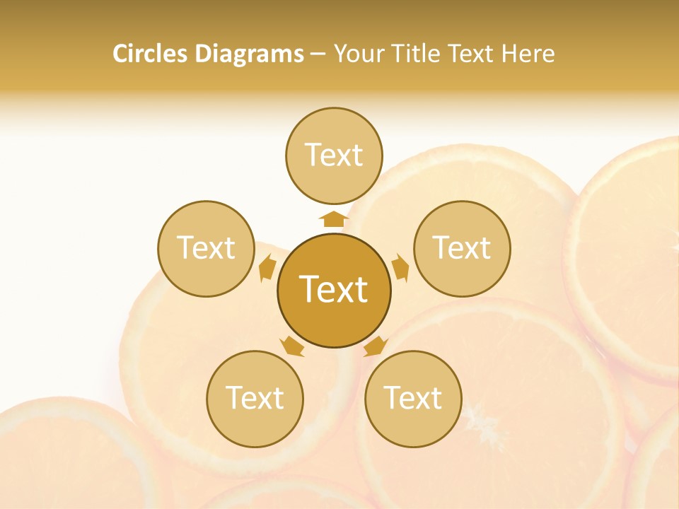 Sliced Orange PowerPoint Template
