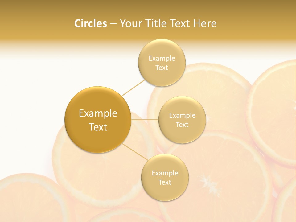 Sliced Orange PowerPoint Template
