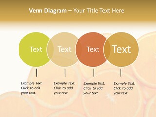 Sliced Orange PowerPoint Template