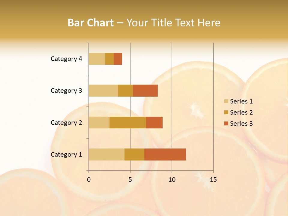 Sliced Orange PowerPoint Template