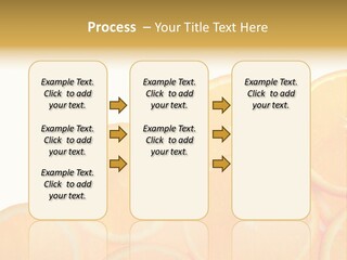 Sliced Orange PowerPoint Template