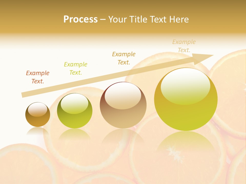 Sliced Orange PowerPoint Template