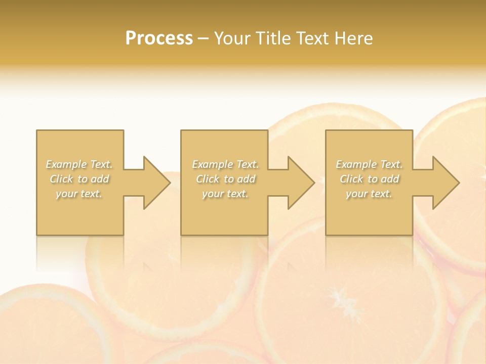 Sliced Orange PowerPoint Template