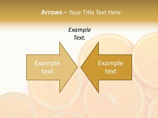 Sliced Orange PowerPoint Template