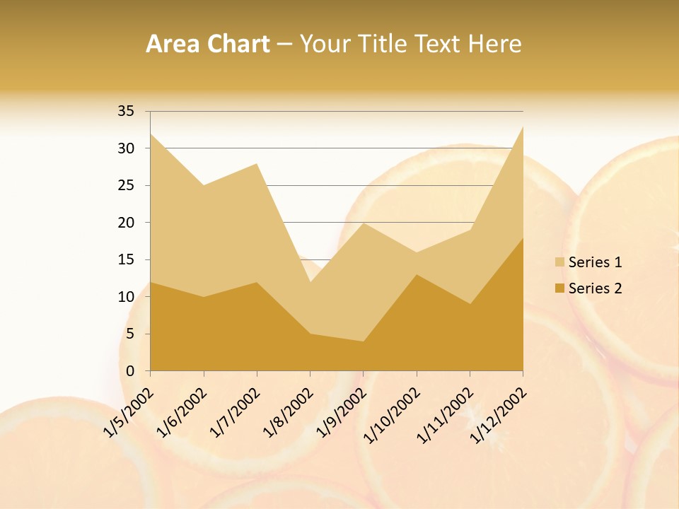 Sliced Orange PowerPoint Template