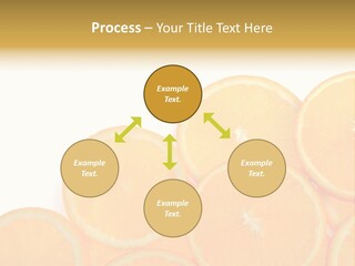 Sliced Orange PowerPoint Template