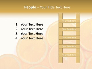 Sliced Orange PowerPoint Template