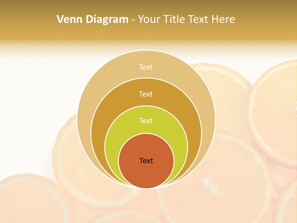 Sliced Orange PowerPoint Template
