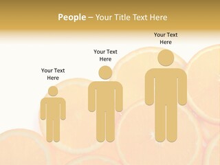 Sliced Orange PowerPoint Template