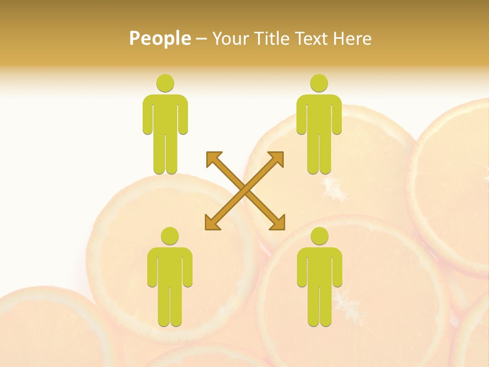 Sliced Orange PowerPoint Template