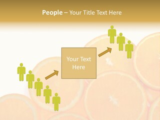 Sliced Orange PowerPoint Template