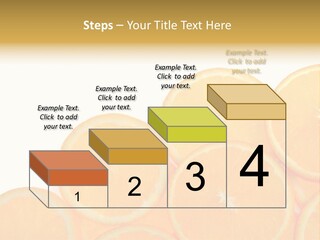 Sliced Orange PowerPoint Template