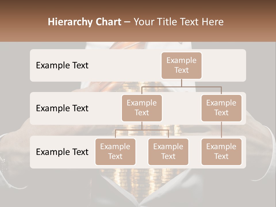 Money Instead Of Heart PowerPoint Template