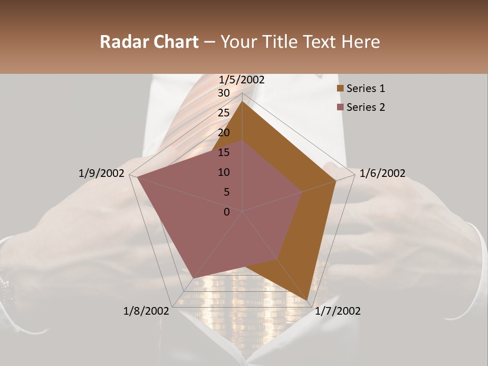 Money Instead Of Heart PowerPoint Template