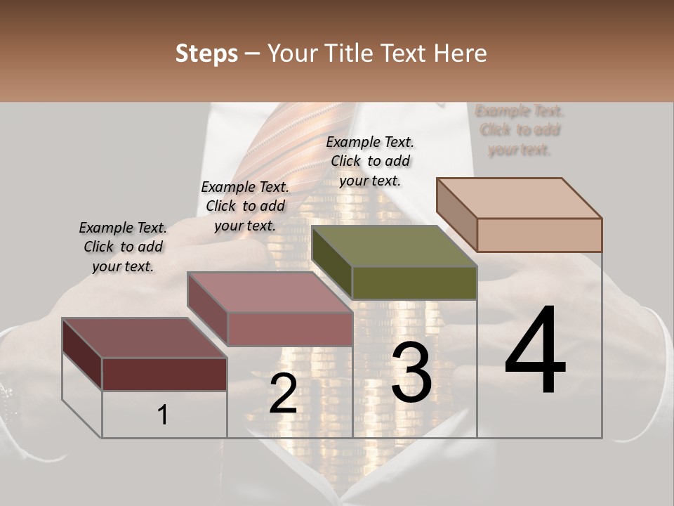 Money Instead Of Heart PowerPoint Template