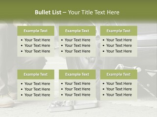 Replace The Wheel In The Car PowerPoint Template