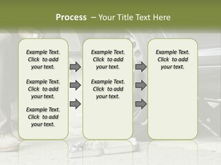 Replace The Wheel In The Car PowerPoint Template