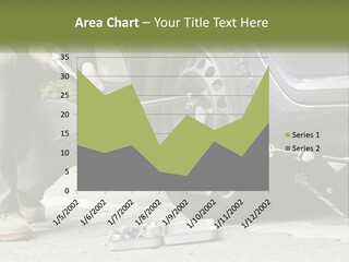 Replace The Wheel In The Car PowerPoint Template