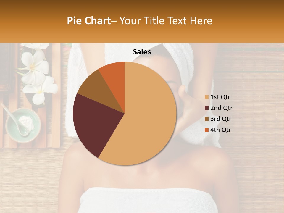 Facial Massage For A Woman PowerPoint Template