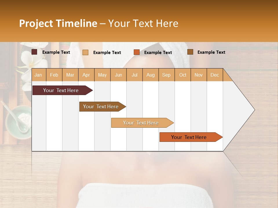Facial Massage For A Woman PowerPoint Template