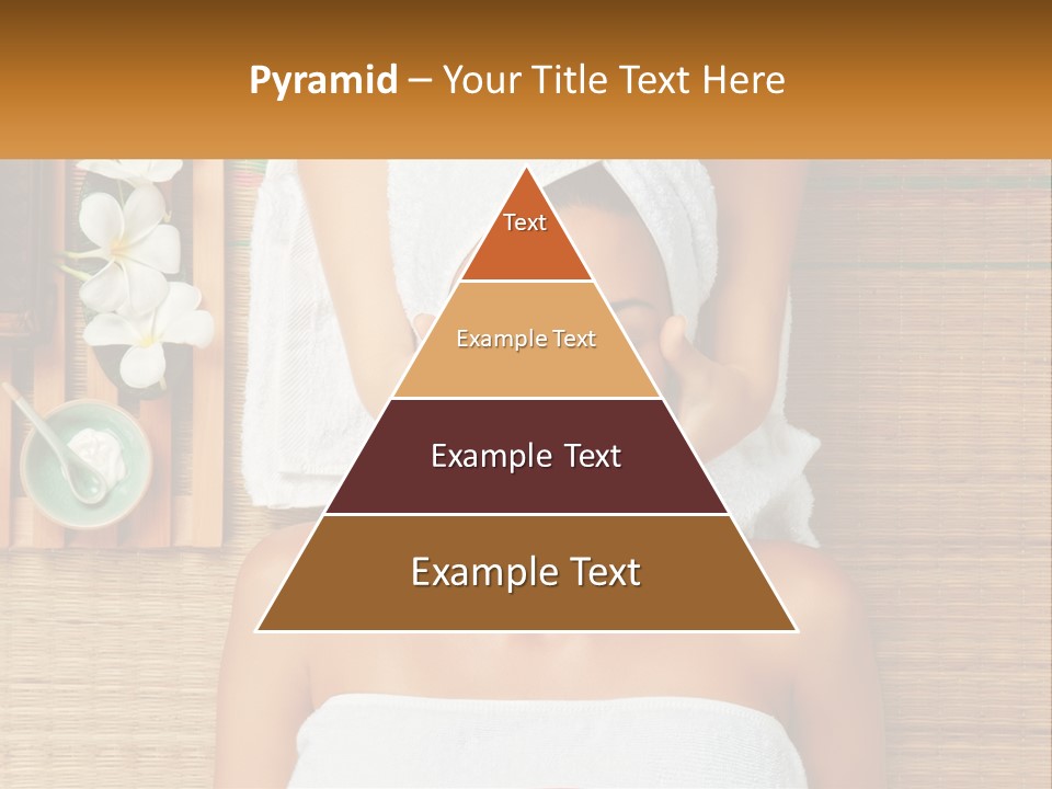 Facial Massage For A Woman PowerPoint Template