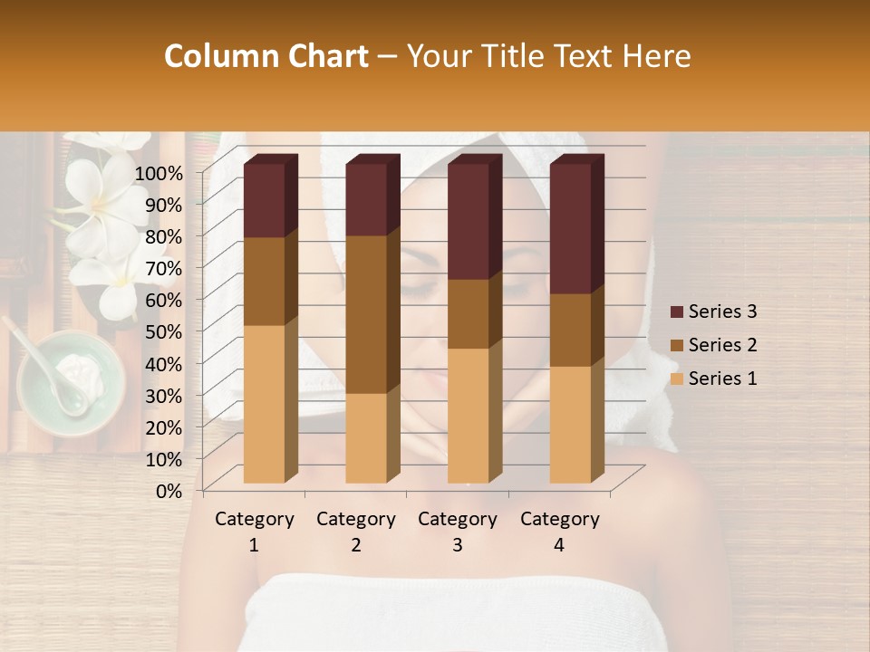 Facial Massage For A Woman PowerPoint Template