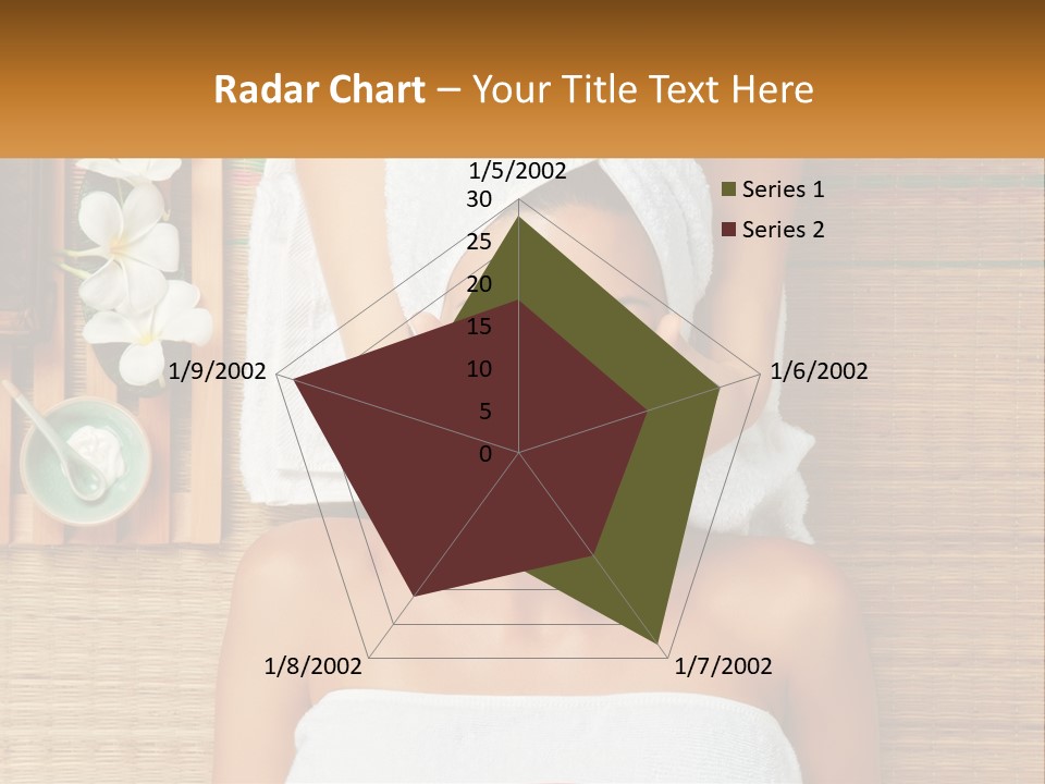 Facial Massage For A Woman PowerPoint Template