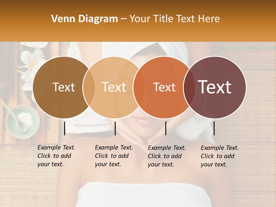 Facial Massage For A Woman PowerPoint Template