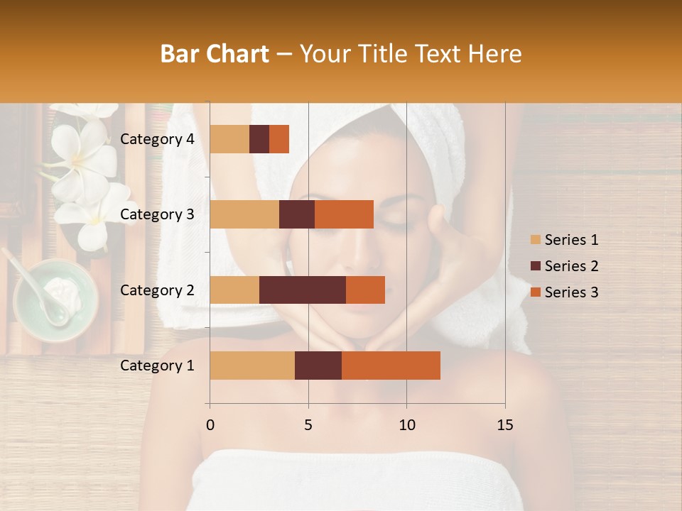 Facial Massage For A Woman PowerPoint Template