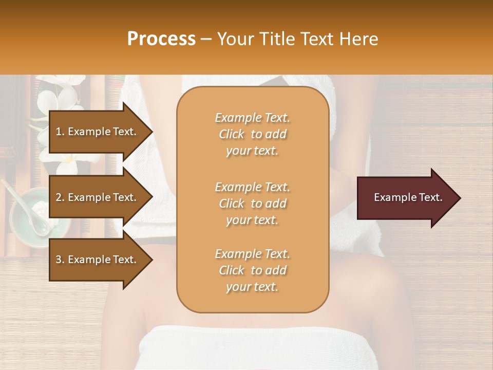 Facial Massage For A Woman PowerPoint Template