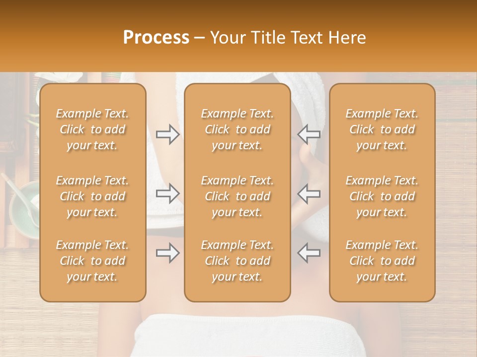 Facial Massage For A Woman PowerPoint Template