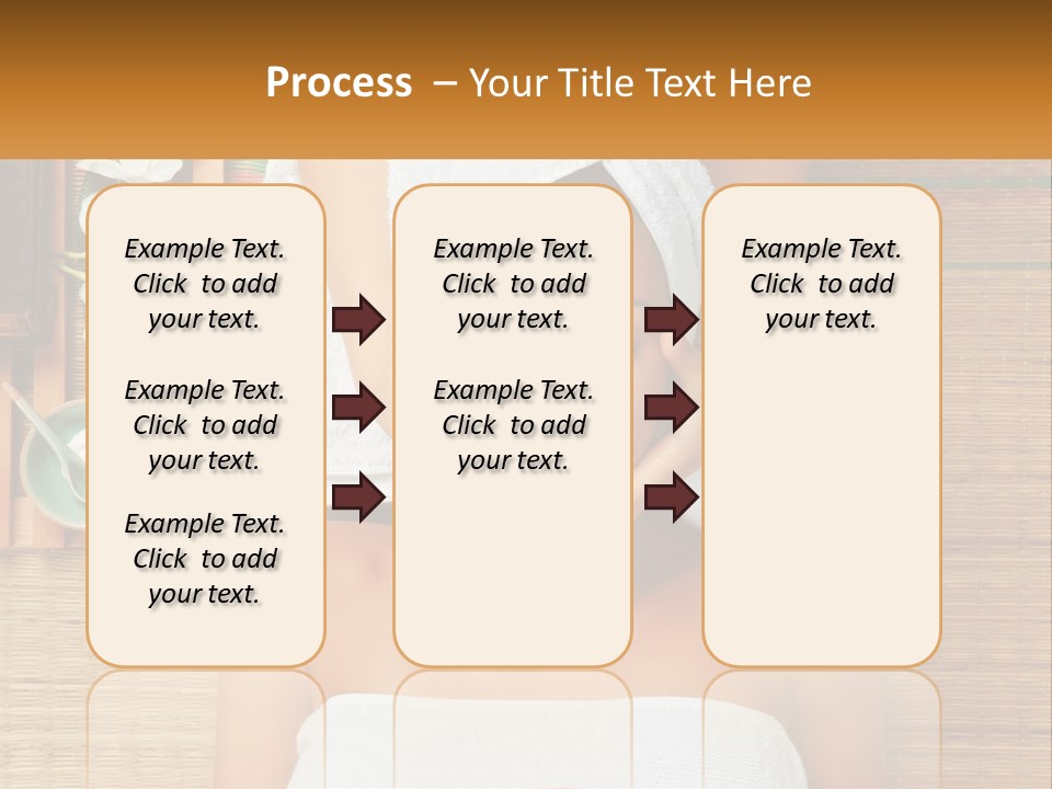 Facial Massage For A Woman PowerPoint Template