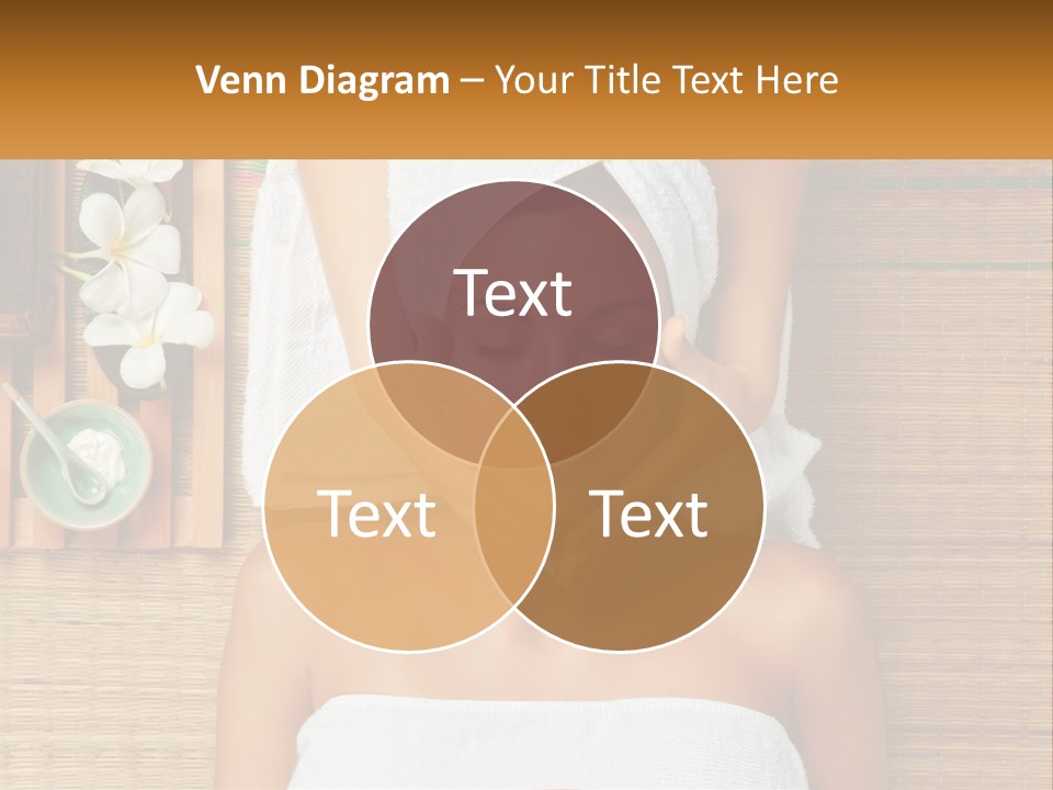 Facial Massage For A Woman PowerPoint Template