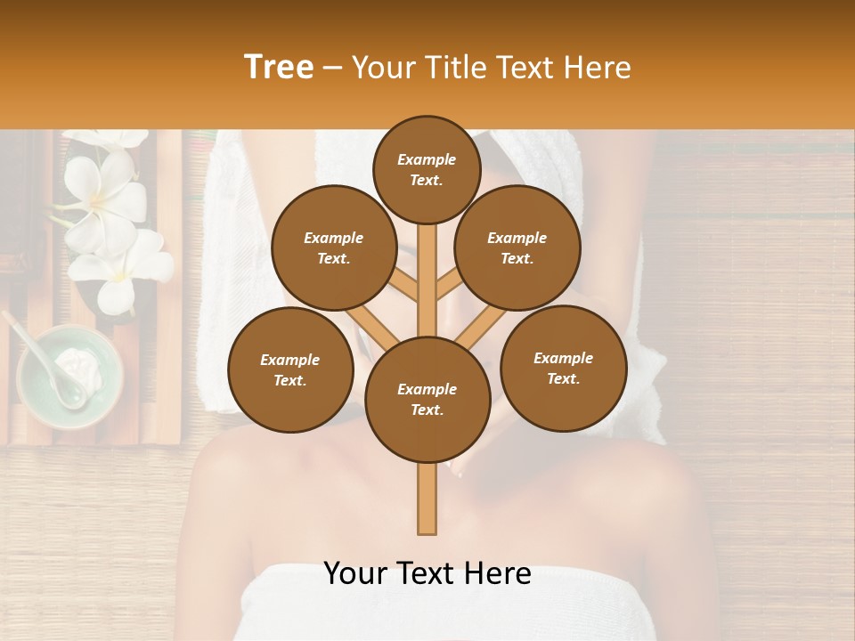 Facial Massage For A Woman PowerPoint Template