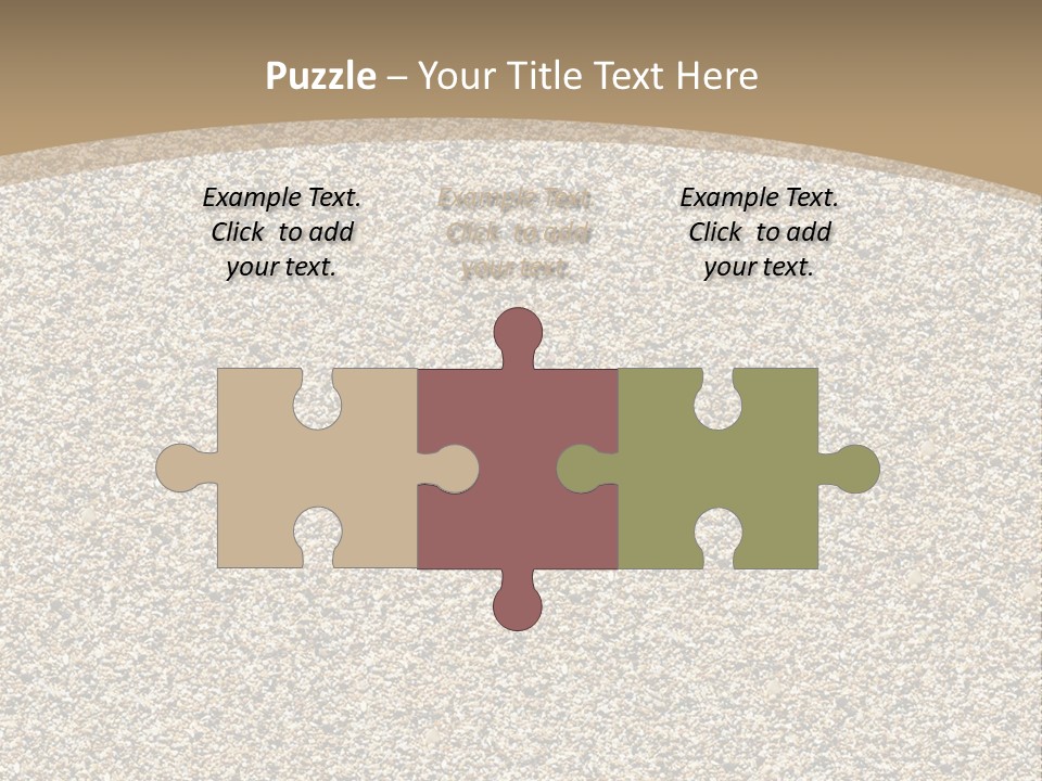 Sand PowerPoint Template