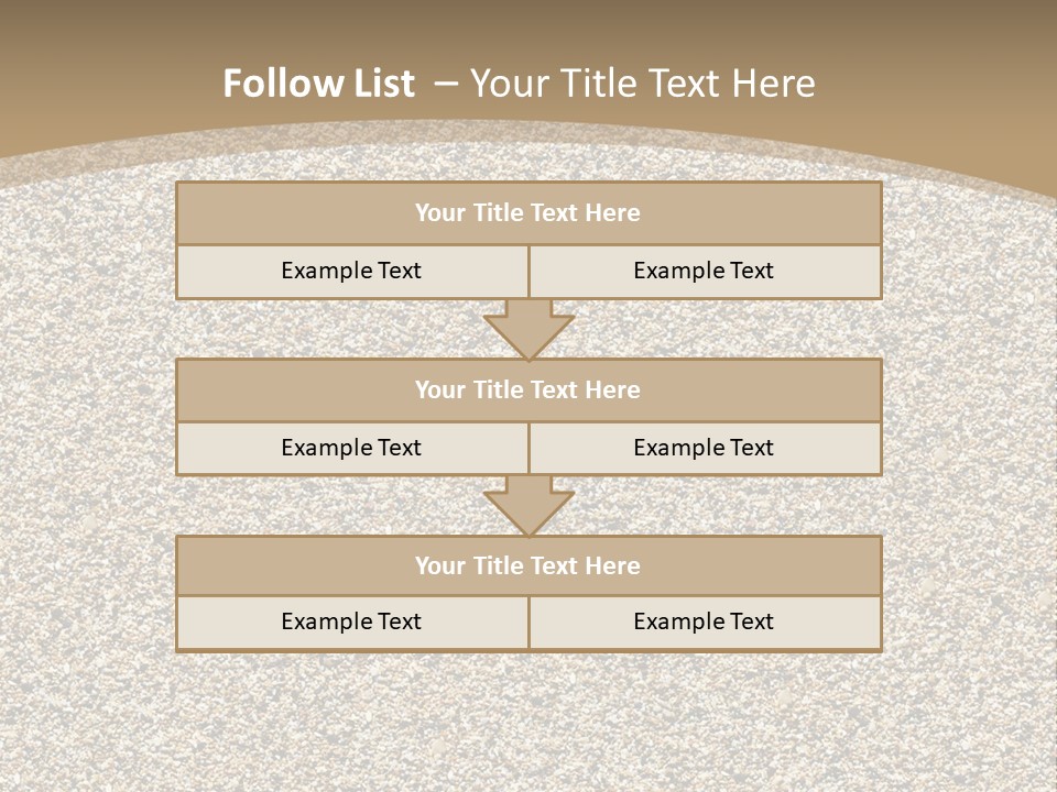 Sand PowerPoint Template