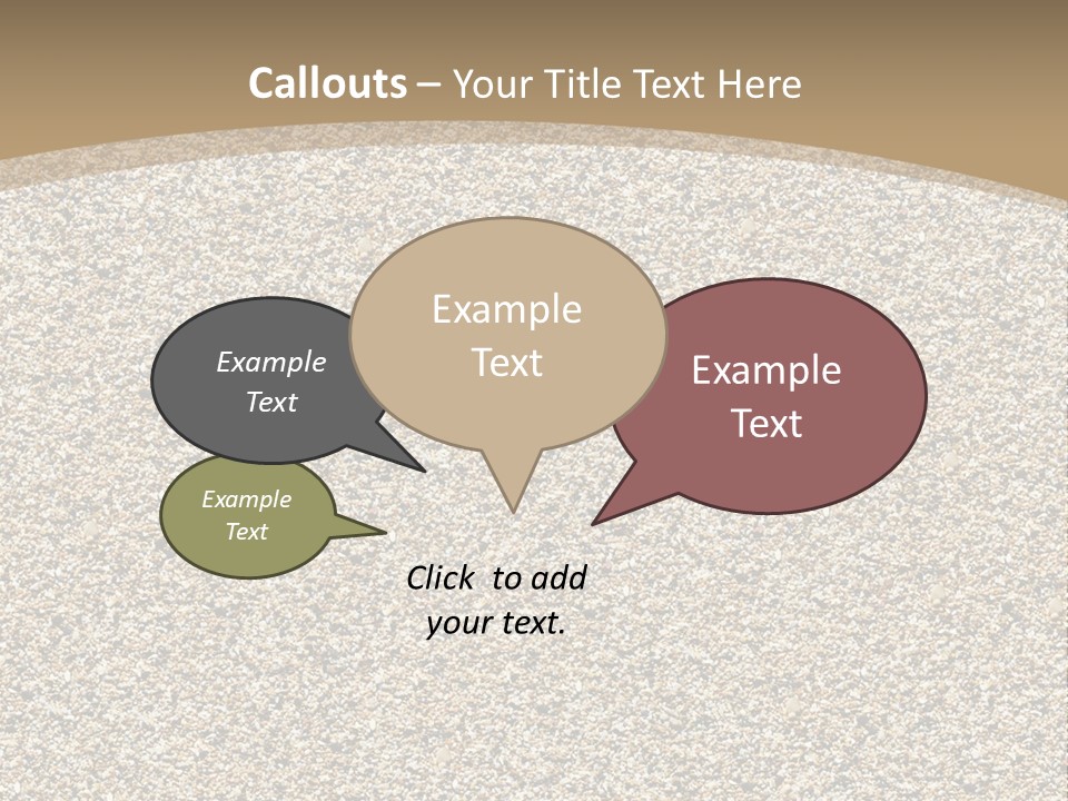 Sand PowerPoint Template