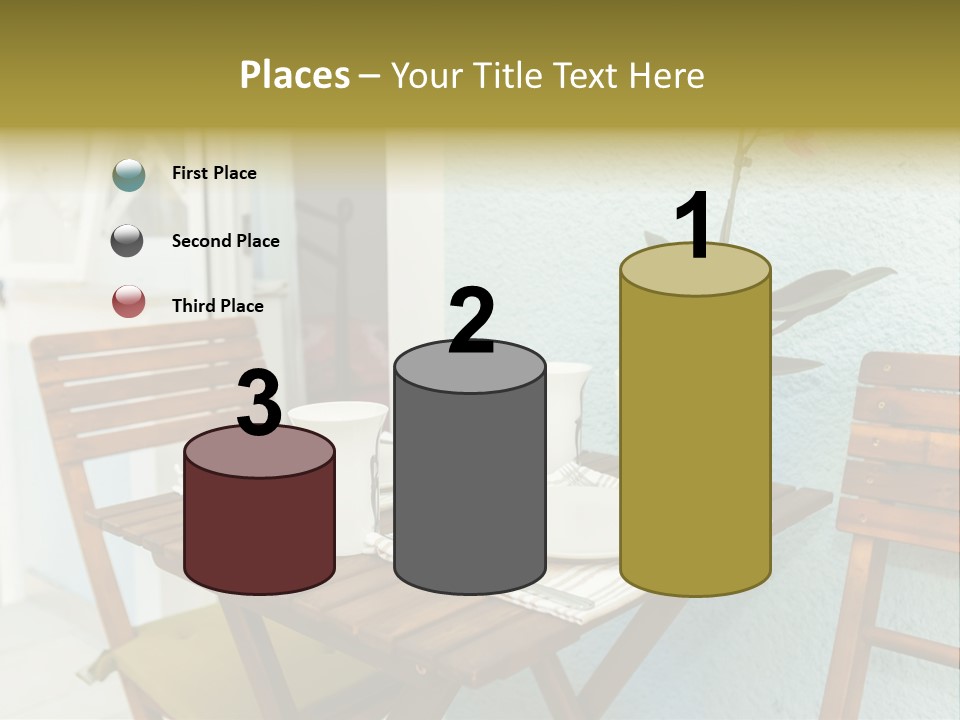 Table On The Balcony PowerPoint Template