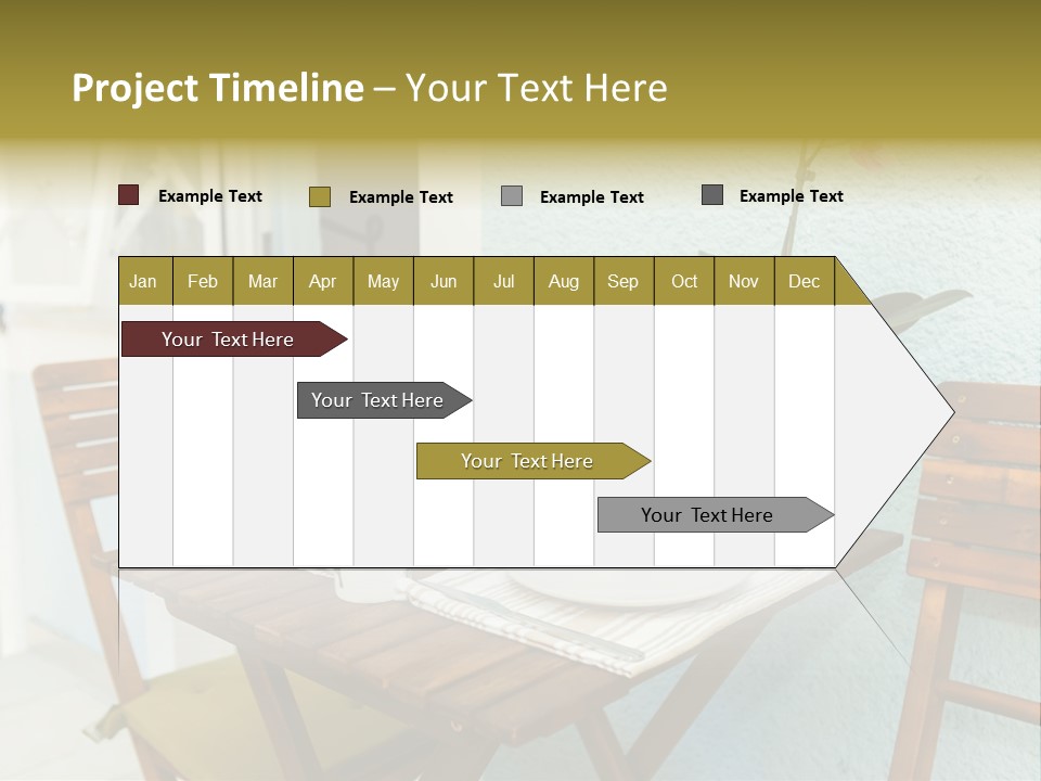 Table On The Balcony PowerPoint Template