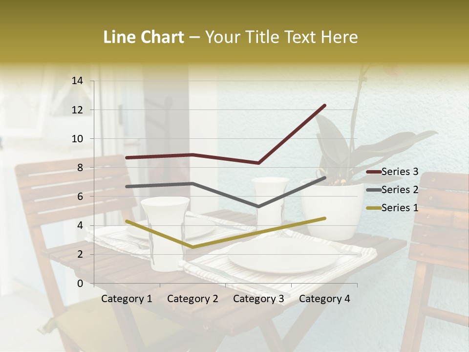 Table On The Balcony PowerPoint Template