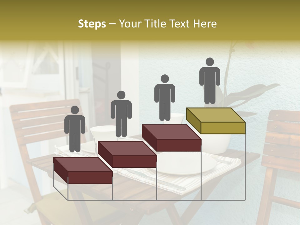 Table On The Balcony PowerPoint Template