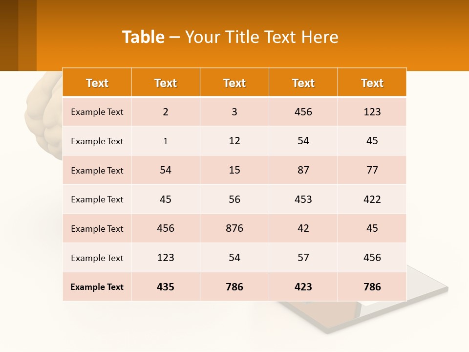 Connecting A Computer To The Brain PowerPoint Template