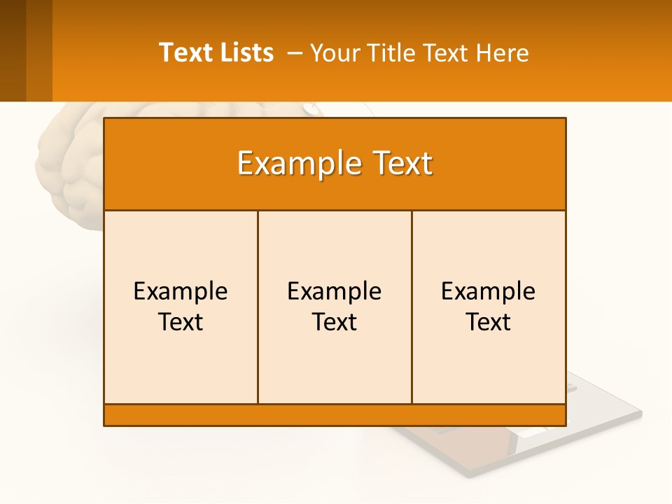 Connecting A Computer To The Brain PowerPoint Template