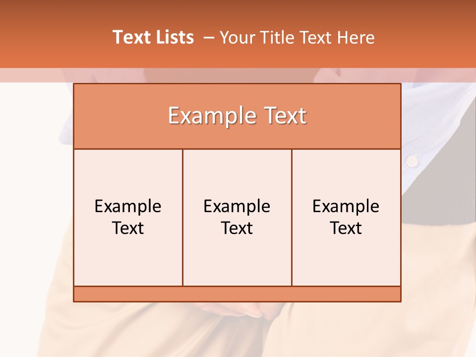 Men's Problems PowerPoint Template
