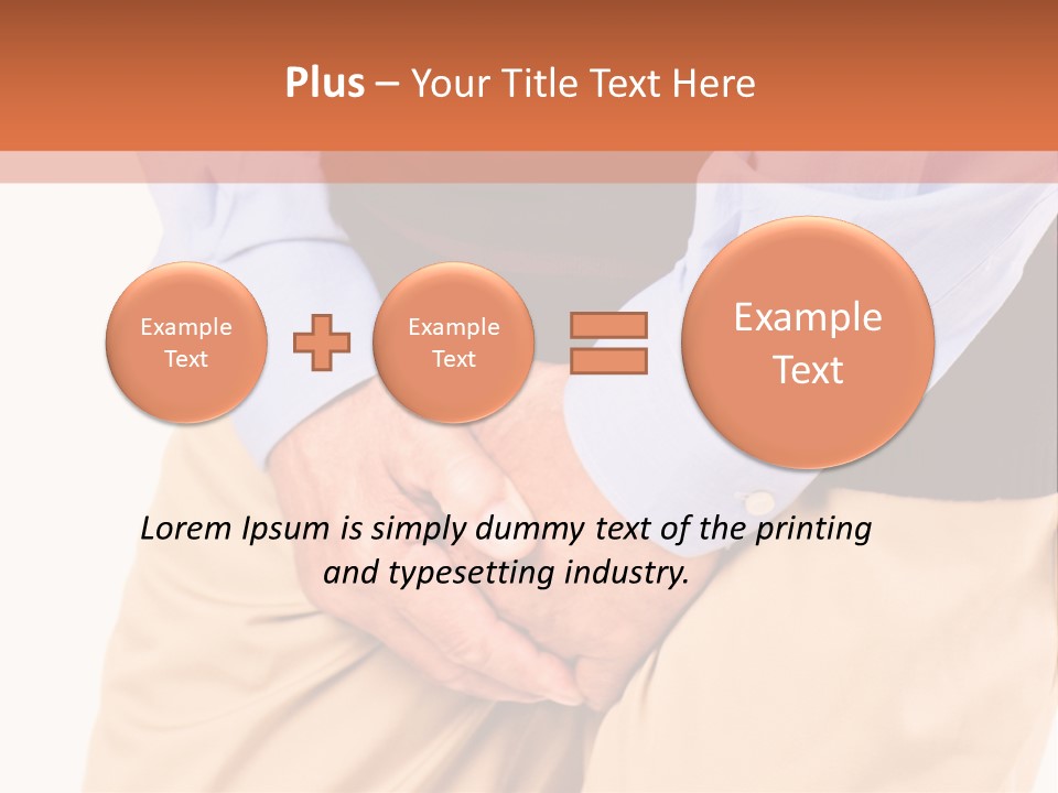 Men's Problems PowerPoint Template