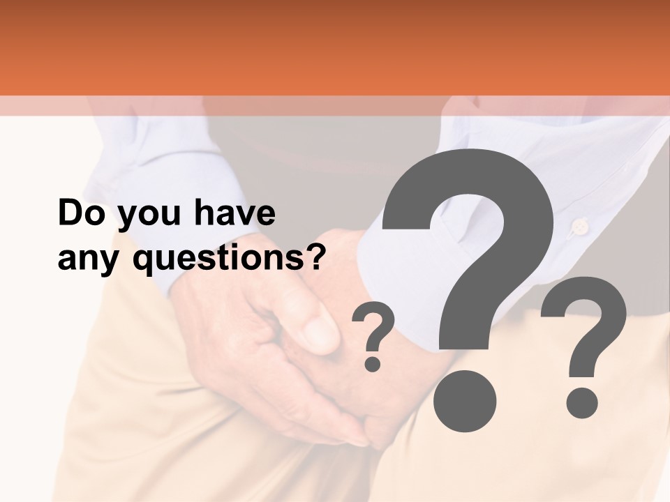 Men's Problems PowerPoint Template