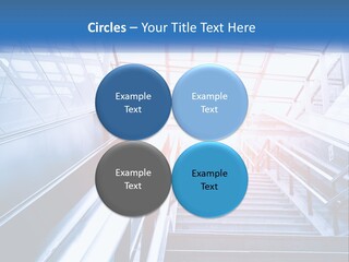 Climb The Escalator PowerPoint Template