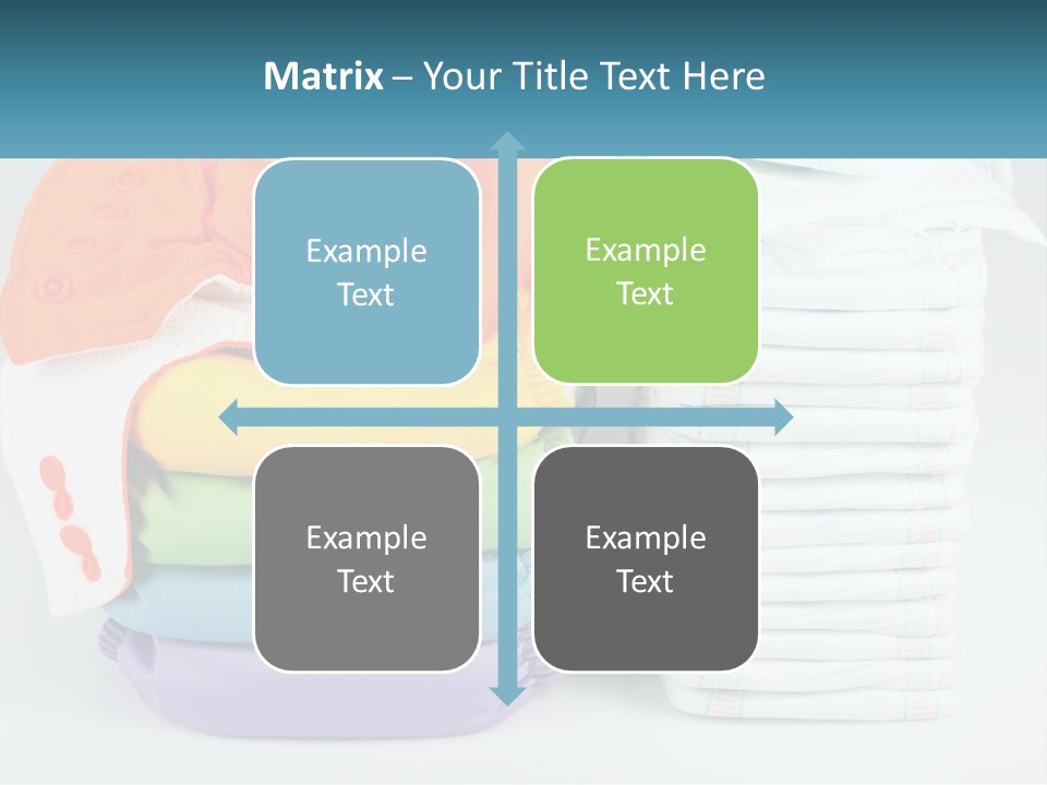 Clothes Stacked PowerPoint Template